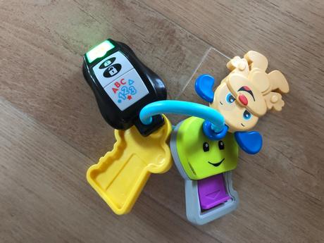 Fisher-price zväzok kľúčov, 