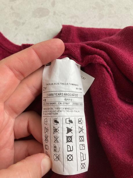 Šatky benetton, benetton,92