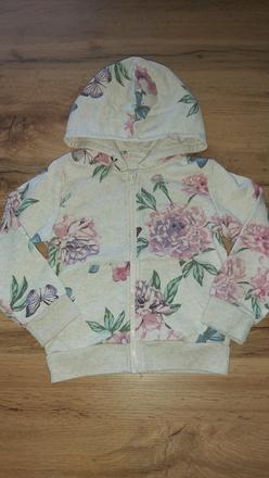 Kvietkova mikina, h&m,92