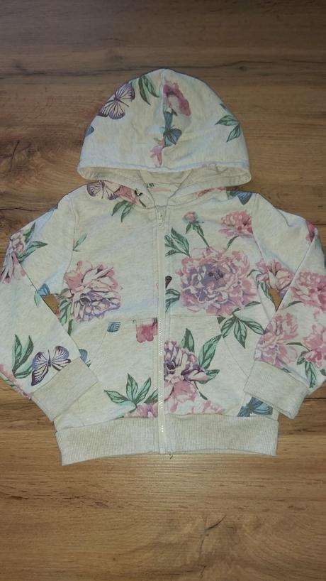 Kvietkova mikina, h&m,92