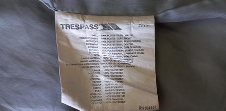 Nepremokavá bunda trespass, 110