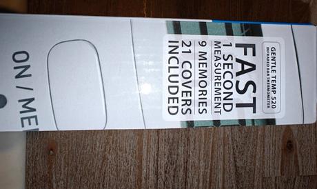 Teplomer omron gentle temp 520, omron