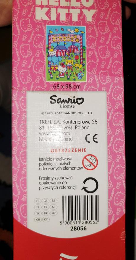Veľké puzzle hello kitty - giant,