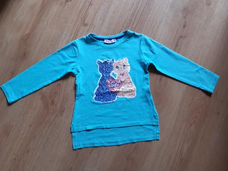 Tričko s flitrami, 104