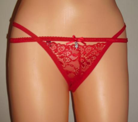 Sexy tangaciky cipkovane, xs