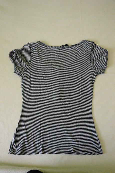 Pásikavé tričko hm, h&m,s