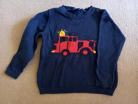 Sveter so svietiacim autom, lupilu,98