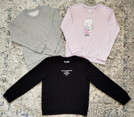 Balík pekného dievčenského oblečenia 134/140, 122–134