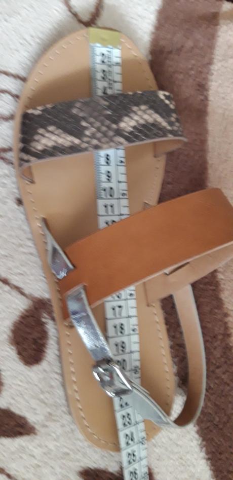 Letne sandale 37 bez podpätku ,nizke, 37