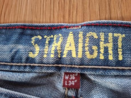 Pánske rifle, denim co,l