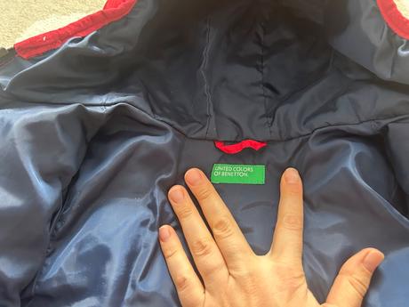 Zimná bunda benetton, benetton,80