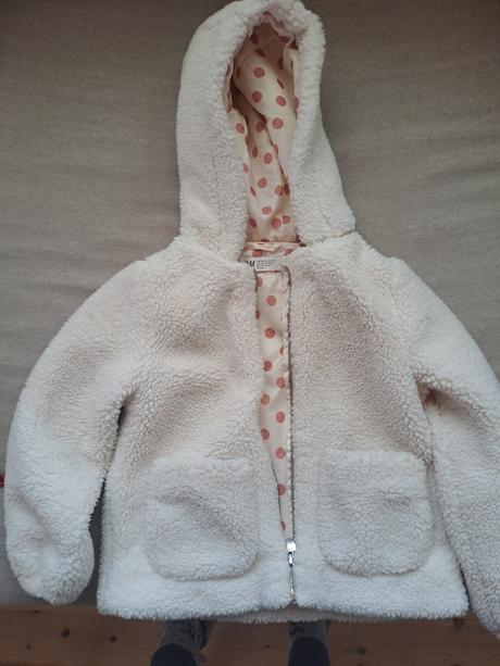 Prechodny kabátik tedy, h&m,116