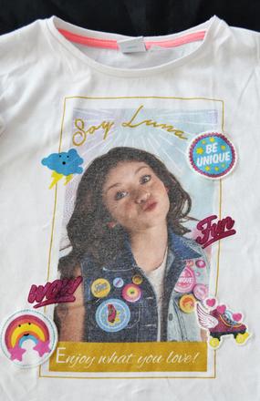 Tričko s dievčatkom soy luna v 128, disney,128