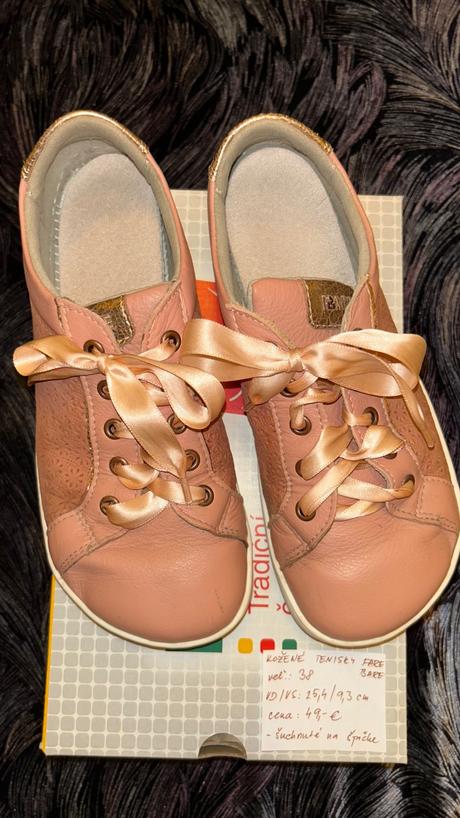 Fare bare kožené barefoot tenisky, fare,38
