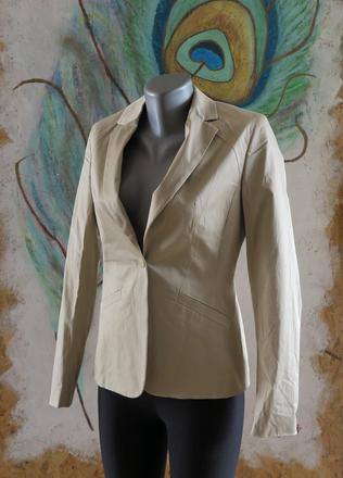 Elegantné bežové dámske sako xs/m/l/xl, timeout,xl