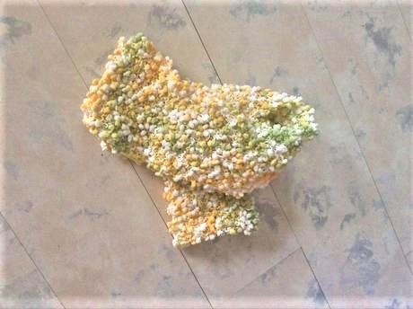 Luxusný uzlíkový šál,