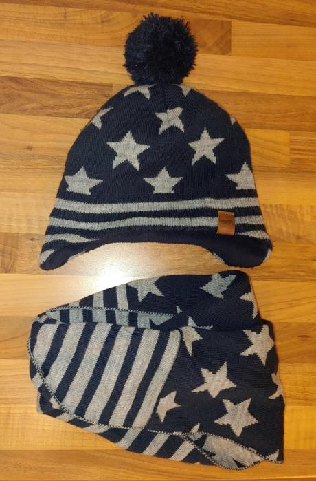 H&m súprava čiapka+šál, h&m,92