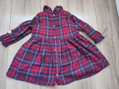 Kárované šaty, lindex,86