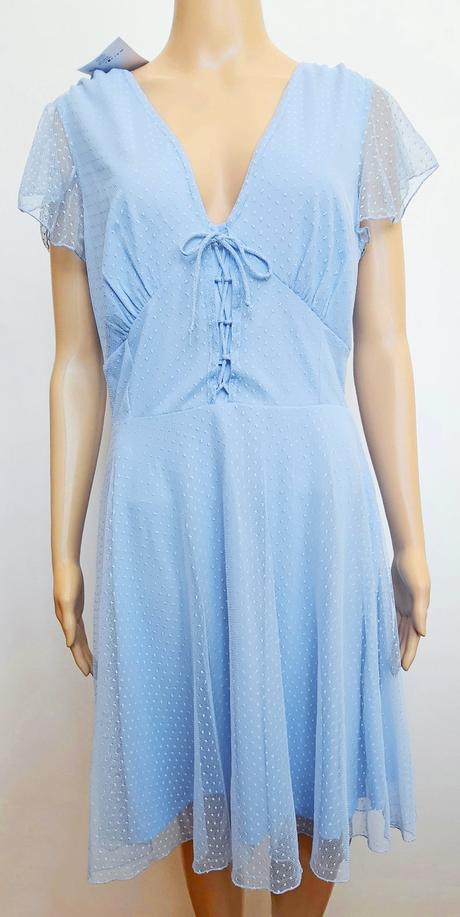 Tylové šaty s guličkami, mohito,l