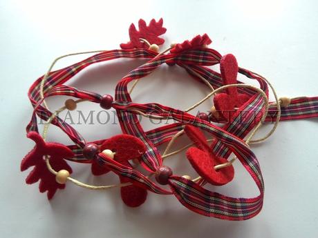 Stuha vianočná s aplikáciou , 