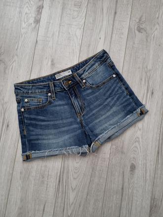 Riflove šortky, denim,xs