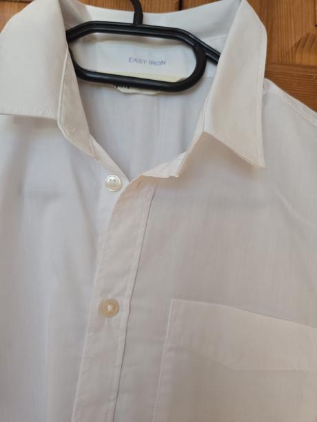 Biela košeľa, h&m,158