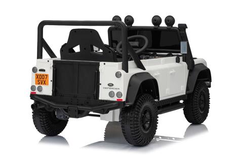Elektrické autíčko land rover defender 110 svx 12v, 