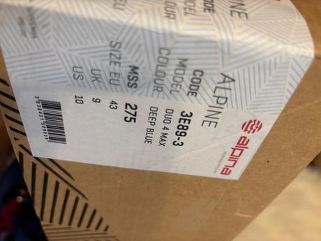 Nové lyziarky, alpina,43