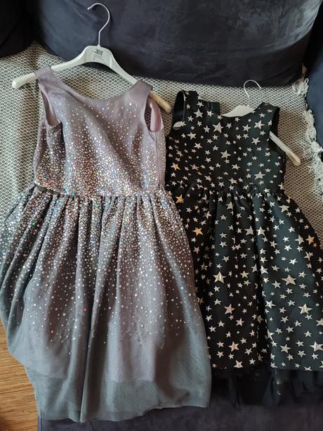 Predám dievčenské šaty, h&m,134