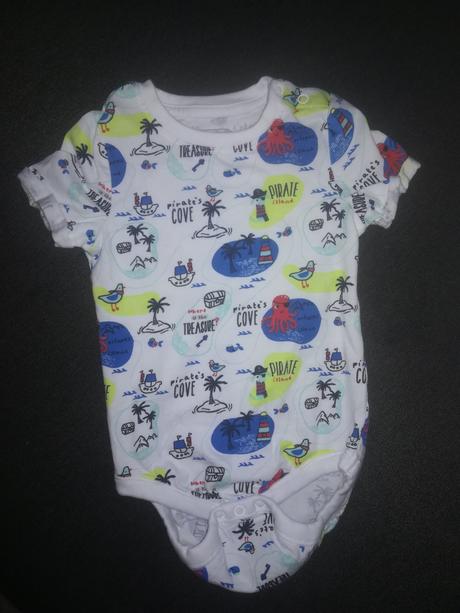 Body s krátkym rukávom, baby,80