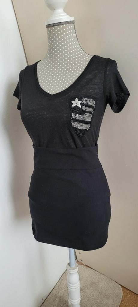 Čierne zn. tričko, xs