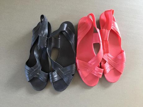 Gumené sandálky, 37