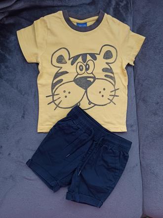 Tričko a kraťasy 86/92, lupilu,86