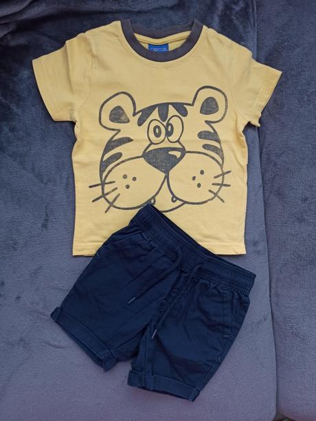Tričko a kraťasy 86/92, lupilu,86