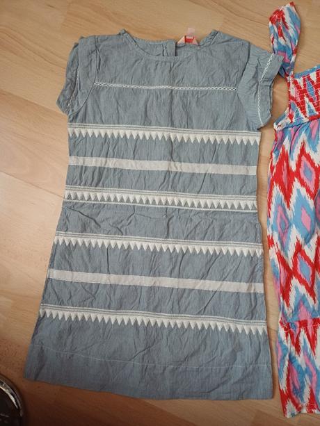 Farebné letné šaty, primark,122