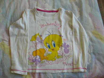 Tričká s dlhým rukávom v. 128, 122