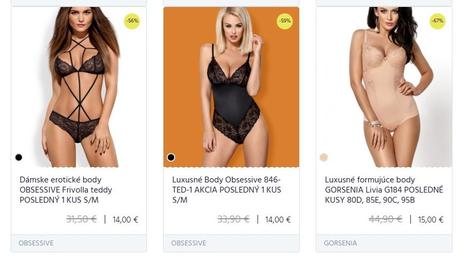 Bavlnené body rôzne modely a veľkosti, l / m / s / xl / xxl