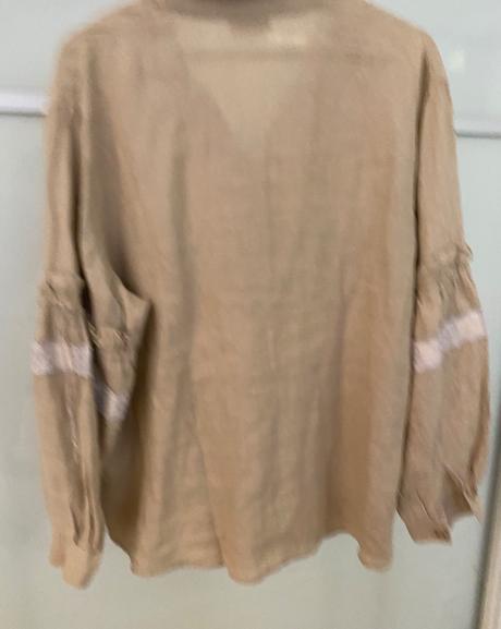 Ľanová košeľa č.46, c&a,46