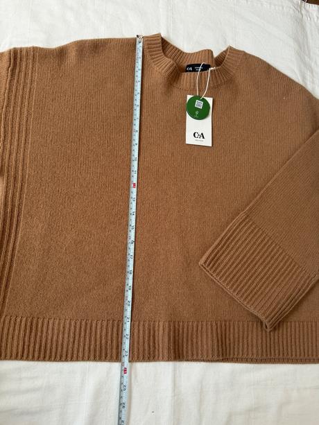 Luxusný sveter premium kašmír, vlna, c&a,xl