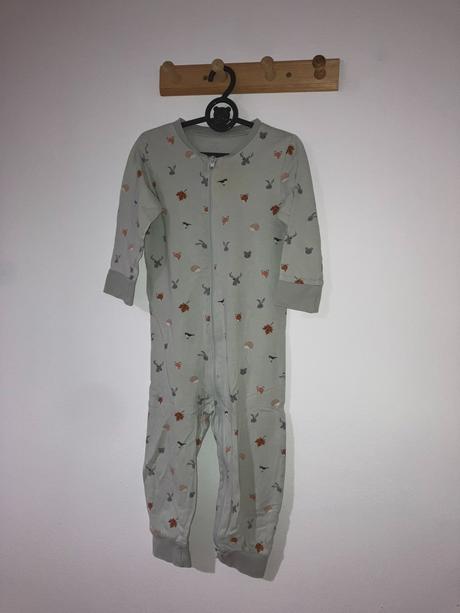 Pyžamo - overal - s aplikáciou líšky na zadku, lindex,92