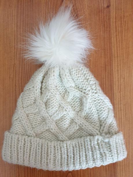 Pletená čiapka s brmbolcom, f&f,128