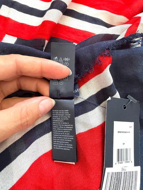 Nová veľká šatka / šál tommy hilfiger (s, tommy hilfiger