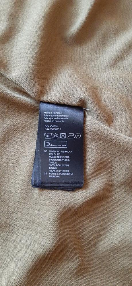 Plisovaná, spoločenská sukňa, h&m,40