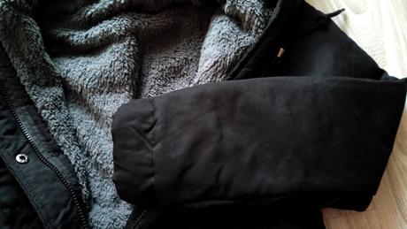 Zimná trištvrťová bunda s kapucňou, v. s/m/l, 38 - s