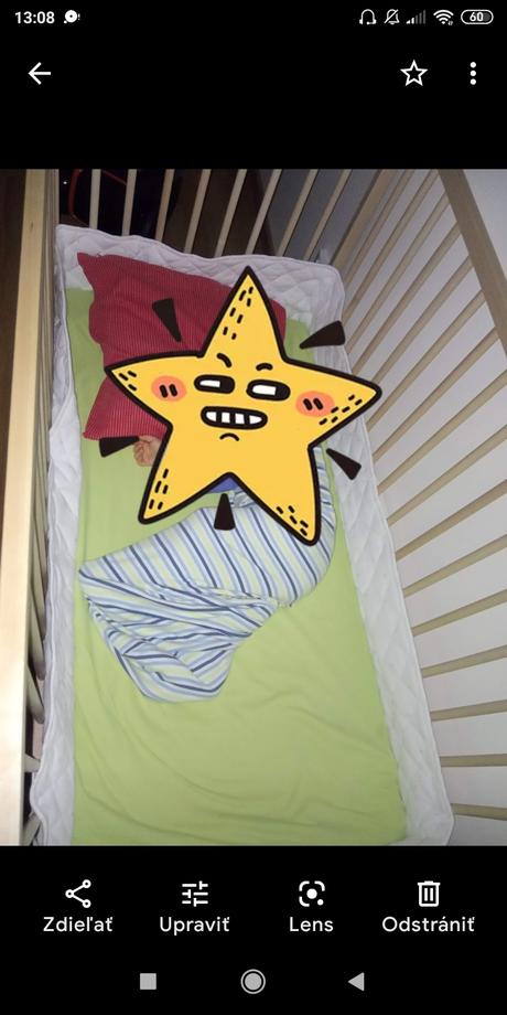 Detská postieľka sniglar, 60,120