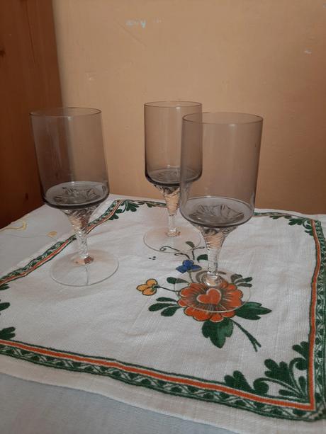 Retro 3 ks poháre,