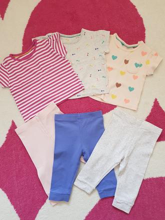 Tričko+legíny marks&spencer, 68–80