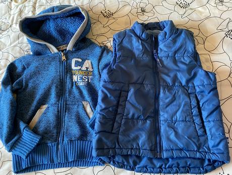 Prešívaná zateplená vesta h&m v. 128, h&m,128