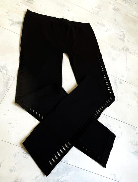 Bezšvové dierkované legíny, clockhouse,m