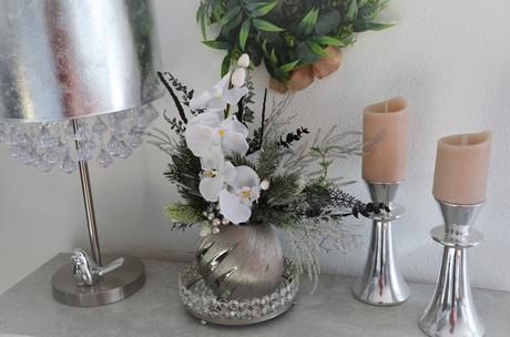 Luxusný vianočný aranž s orchideou, 